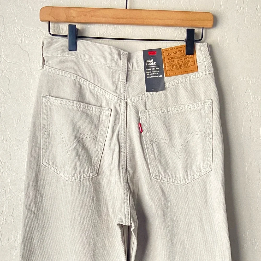 NWT Levi’s super high rise loose jeans 27 - Picture 8 of 14